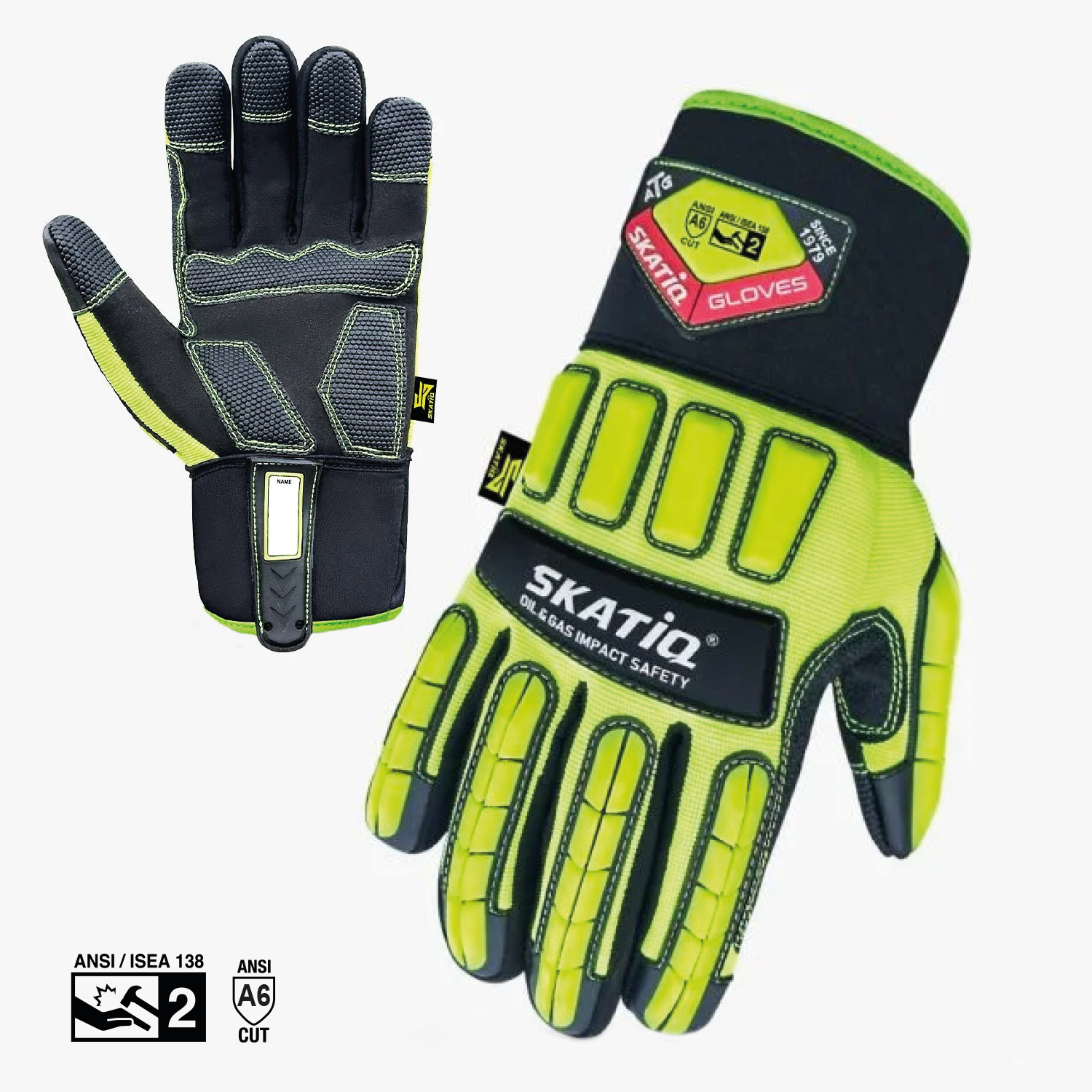 Heavy duty HEXAGON™  PADDED GLOVE (IMPACT)