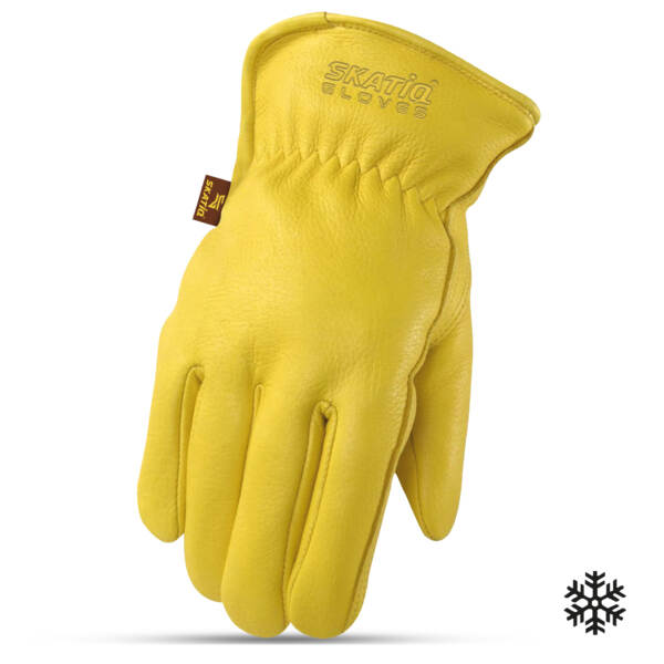 LINED DEERSKIN leather Driver GLOVE