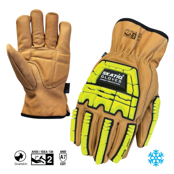 Winter DryShield™ OIL & Water RESISTANT Goatskin Glove (impact / cut)
