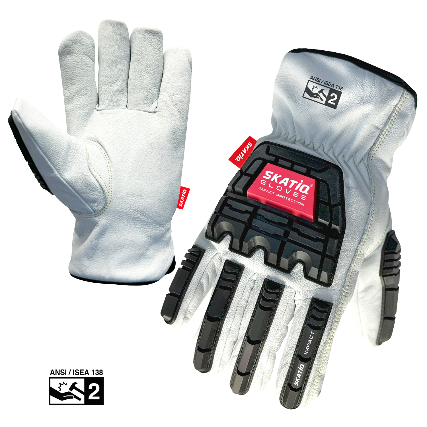 PREMIUM Grain GOATSKIN  CUT RESISTANT IMPACT  SAFETY Glove